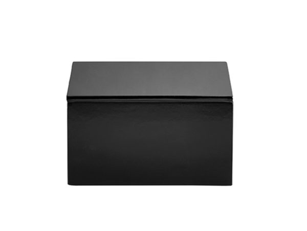 LUX Box 19x19x10,5 cm svart