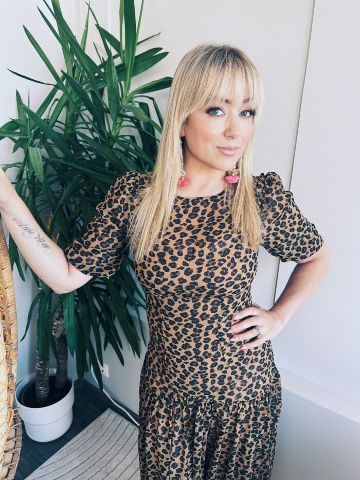Leopard kjóll - Image 2